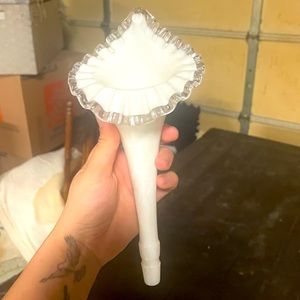 Fenton silver crest epergne horn replacement